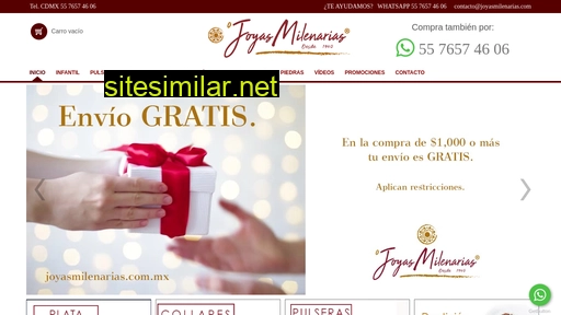 joyasmilenarias.com.mx alternative sites