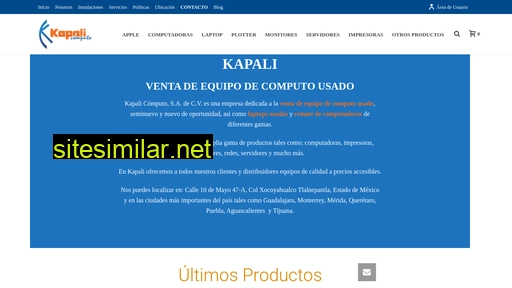 kapali.com.mx alternative sites