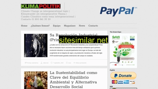 klimapolitik.com.mx alternative sites