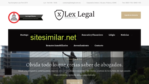 lexlegal.com.mx alternative sites