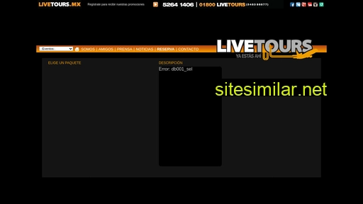 Livetours similar sites