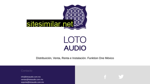 lotoaudio.com.mx alternative sites