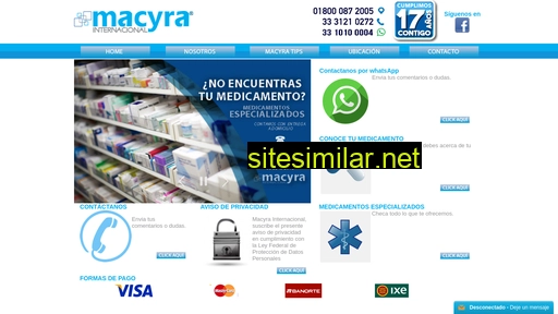 macyra.com.mx alternative sites