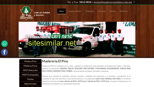 madereriaselpino.com.mx alternative sites