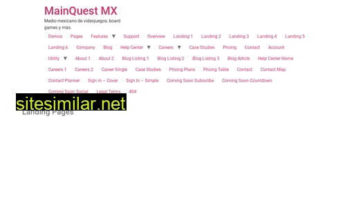 mainquest.mx alternative sites
