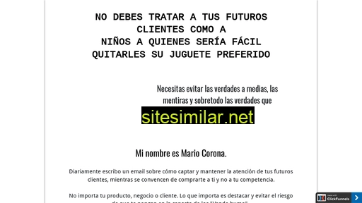 mariocorona.com.mx alternative sites