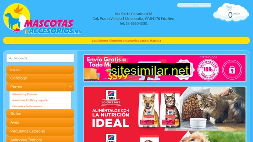 mascotasyaccesorios.mx alternative sites