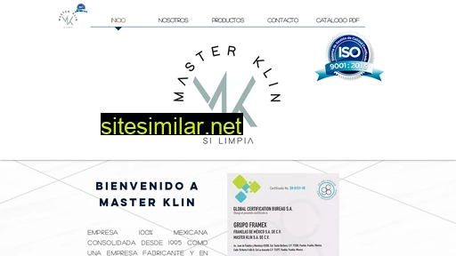 masterklin.mx alternative sites