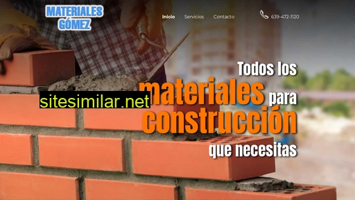 materialesgomez.com.mx alternative sites