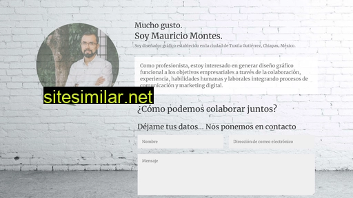 mauriciomontes.com.mx alternative sites