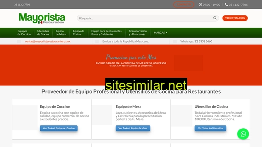 mayoristarestaurantero.mx alternative sites