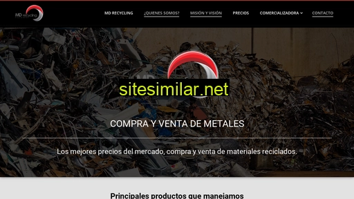 mdrecycling.com.mx alternative sites