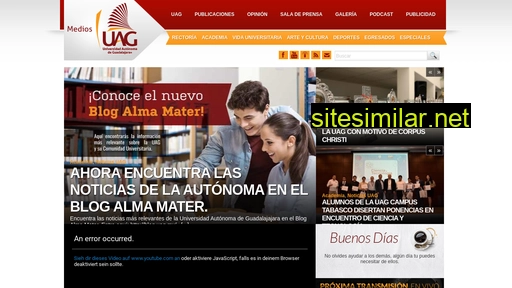 mediosuag.mx alternative sites