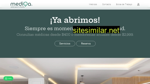 mediqa.mx alternative sites