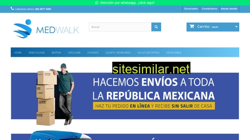 medwalk.mx alternative sites