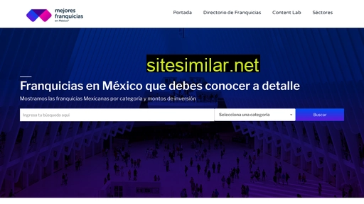 mejoresfranquiciasenmexico.mx alternative sites