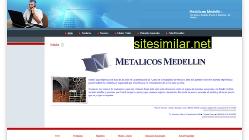 metalicosmedellin.com.mx alternative sites