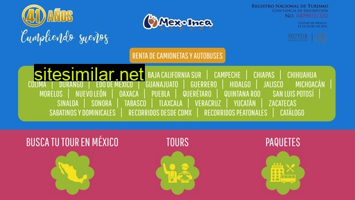 mex-inca.com.mx alternative sites