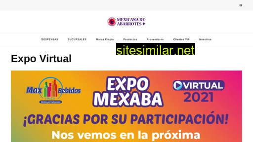 mexicanadeabarrotes.mx alternative sites