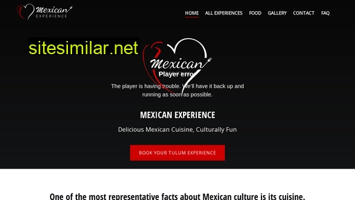 mexicanexperience.com.mx alternative sites