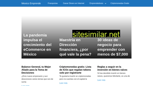 mexicoemprende.org.mx alternative sites