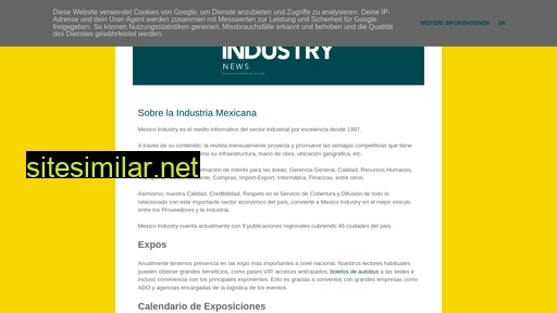 mexicoindustry.com.mx alternative sites