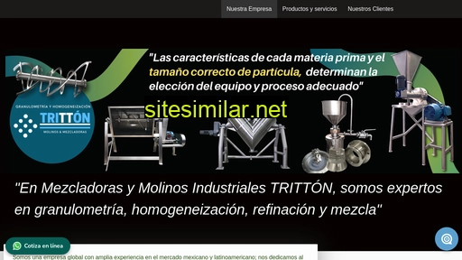 mezcladorasymolinosindustriales.com.mx alternative sites