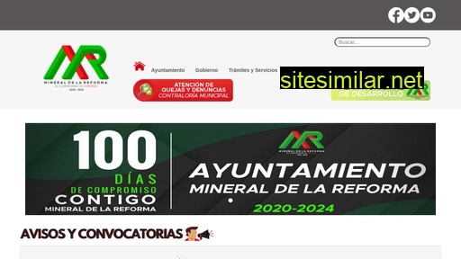 mineraldelareforma.gob.mx alternative sites
