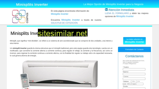 minisplits-inverter.com.mx alternative sites