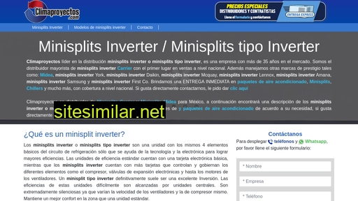 minisplitsinverter.com.mx alternative sites