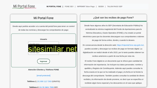 mi-portalfone.mx alternative sites