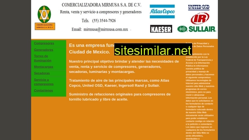 mirmusa.com.mx alternative sites