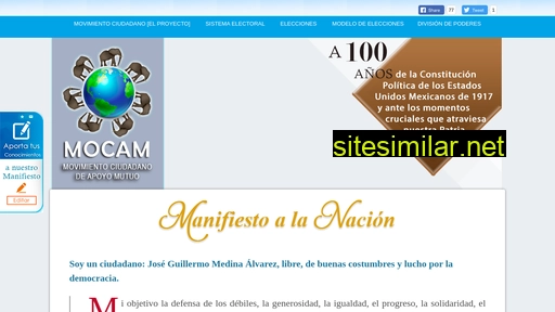 mocam.org.mx alternative sites