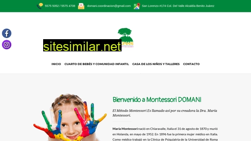 montessoridomani.edu.mx alternative sites