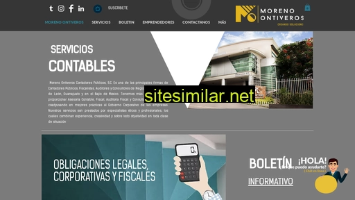 morenoontiveros.com.mx alternative sites