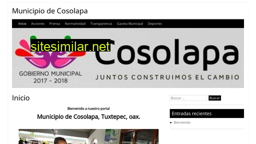 municipiodecosolapa.org.mx alternative sites