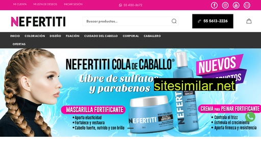 nefertiti.com.mx alternative sites
