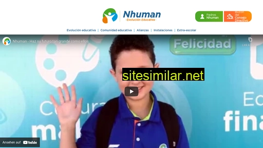 nhuman.edu.mx alternative sites