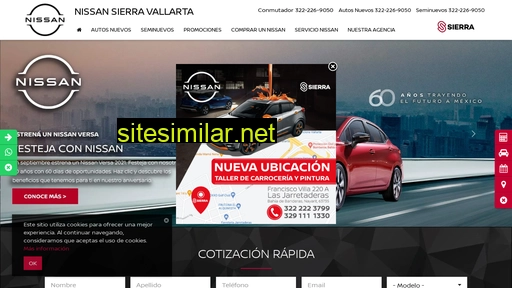 nissansierravallarta.com.mx alternative sites