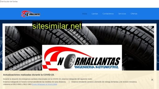 norma-llantas.com.mx alternative sites