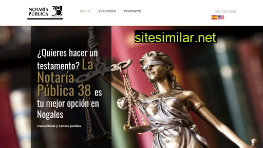 notaria38.mx alternative sites