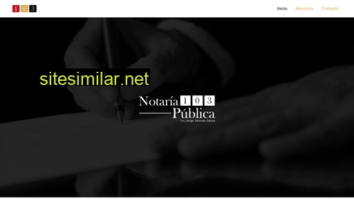 notariapublica103.com.mx alternative sites