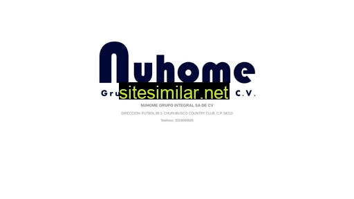 nuhome.com.mx alternative sites