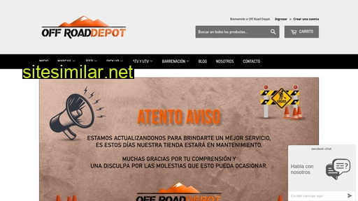 offroaddepot.com.mx alternative sites