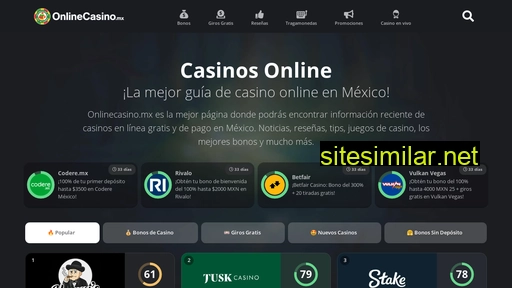 onlinecasino.mx alternative sites