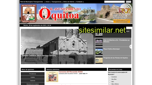 oquitoa.gob.mx alternative sites