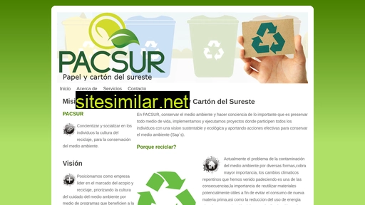 pacsur.com.mx alternative sites