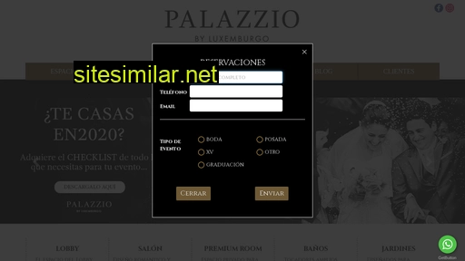 palazzio.mx alternative sites