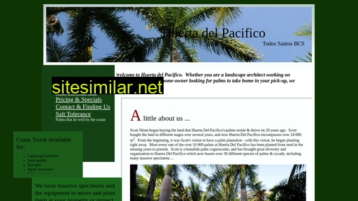 Palms similar sites