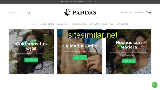 Pandas similar sites